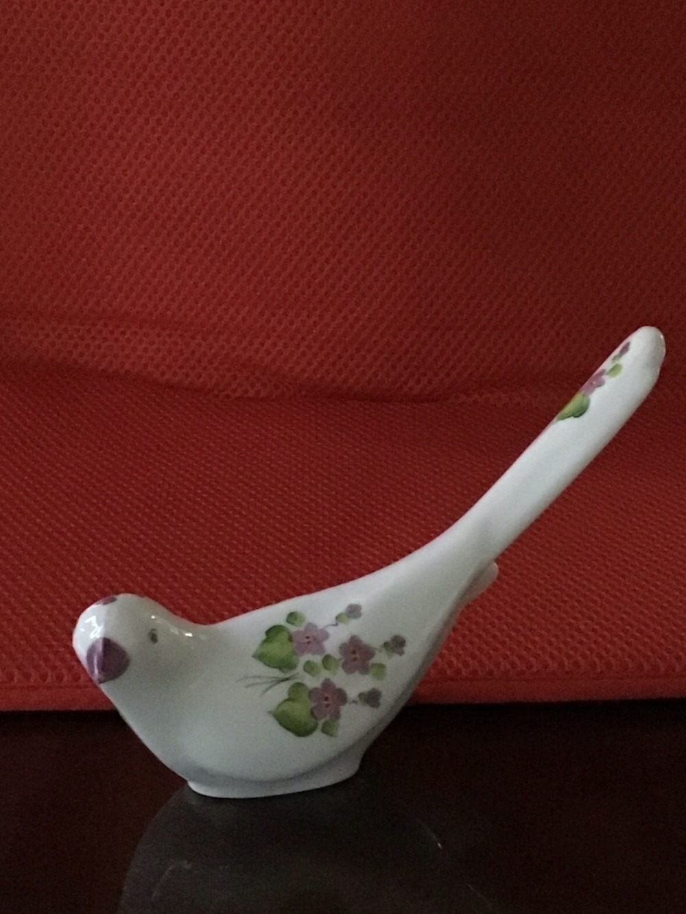 Bird of Happiness.  Hand painted.  Fenton